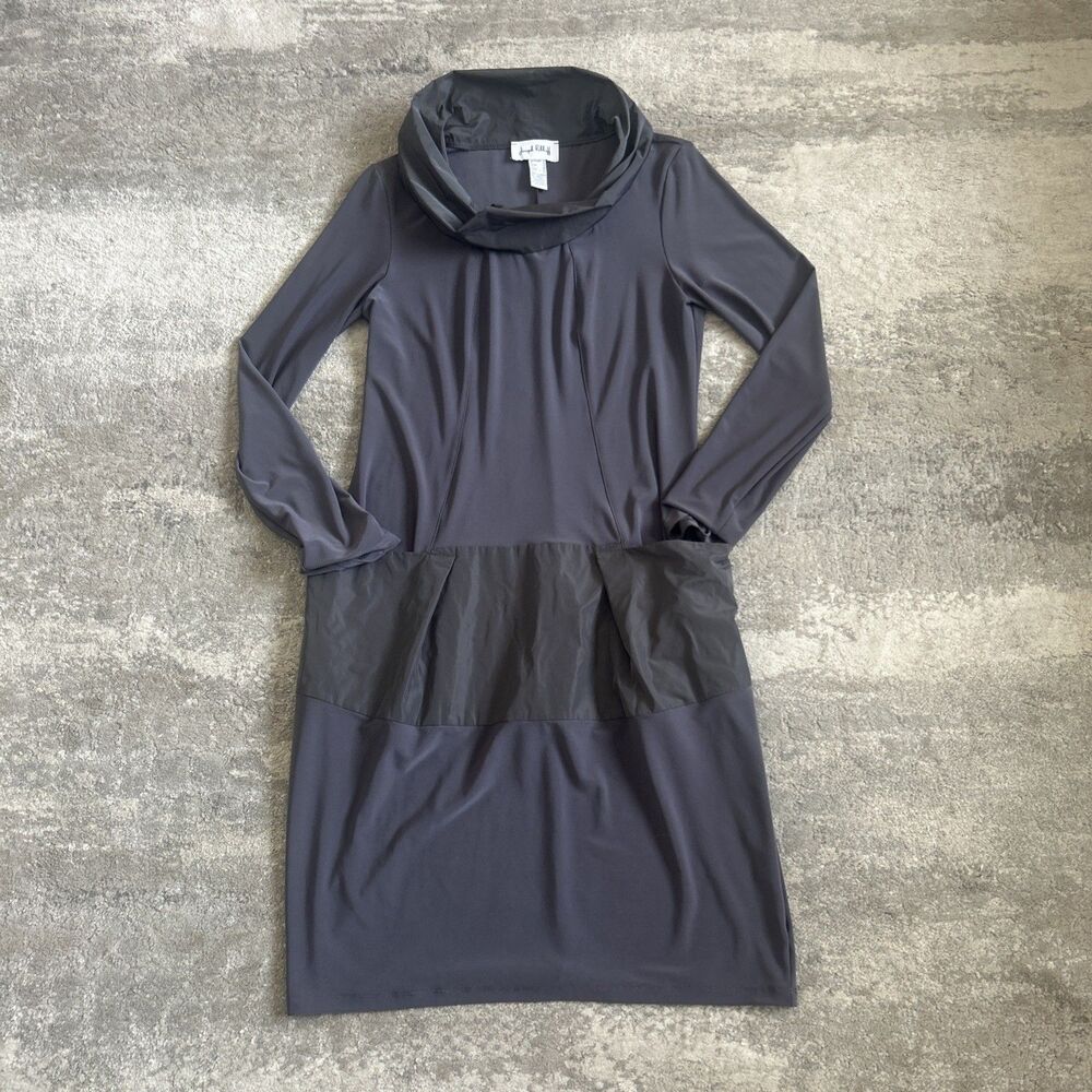 Joseph Ribkoff Charcoal Long Sleeve Dress
